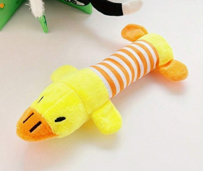 Patito de Peluche para Perro